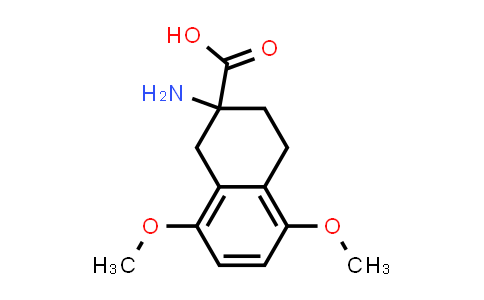 2-Naphthalenecarboxylic acid, 2-amino-1,2,3,4-tetrahydro-5,8-dimethoxy-