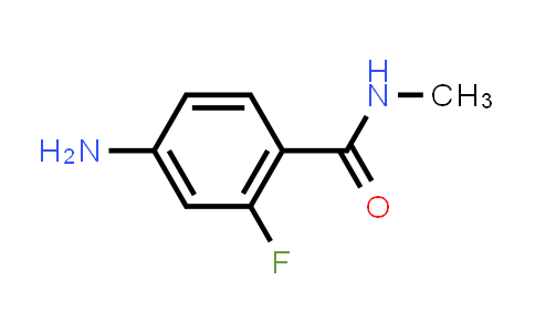 Benzamide, 4-amino-2-fluoro-N-methyl-