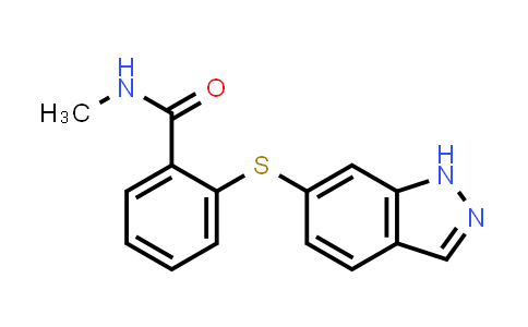 2-(1H-indazol-6-ylthio)-N-Methyl- Benzamide