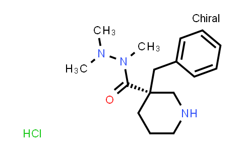 (3R)-3-Benzyl-piperidine-3-carboxylic acid triMethylhydrazide hydrochloride