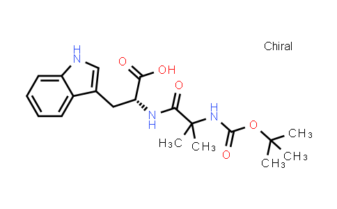 AP10861 | 159634-94-3 | D-Tryptophan, N-[N-[(1,1-dimethylethoxy)carbonyl]-2-methylalanyl]-