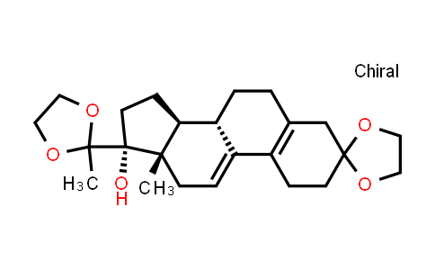 3,20-Bis(ethylenedioxy)-19-norpregna-5(10),9(11)-dien-17-ol