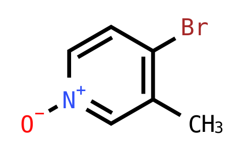 4-Bromo-3-methyl-1-oxido-pyridine
