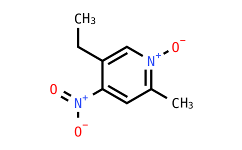 5-Ethyl-2-methyl-4-nitro-1-oxidopyridin-1-ium