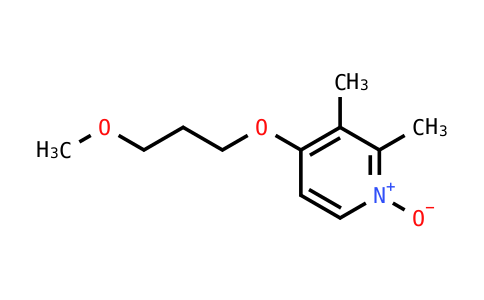 4-(3-Methoxypropoxy)-2,3-dimethyl-1-oxidopyridin-1-ium