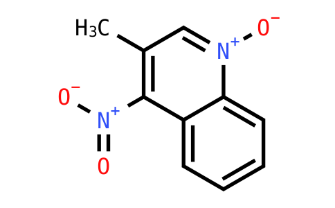 3-Methyl-4-nitro-1-oxidoquinolin-1-ium