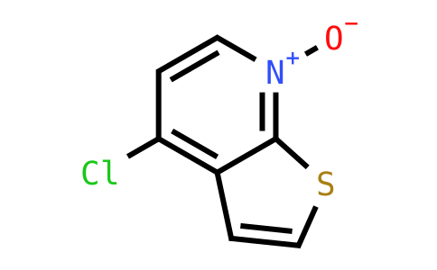 4-Chloro-7-oxidothieno[2,3-B]pyridin-7-ium