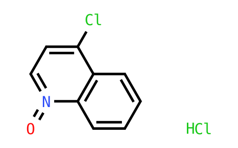 4-chloro-1-oxidoquinolin-1-ium,hydrochloride