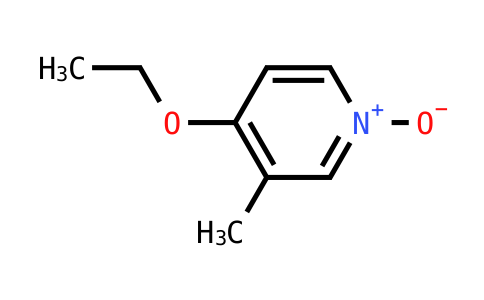 4-Ethoxy-3-methyl-1-oxidopyridin-1-ium