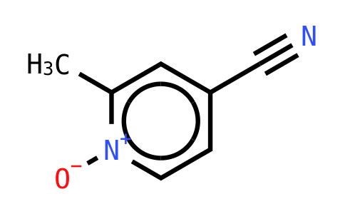  4-Pyridinecarbonitrile,2-methyl-,1-oxide(9CI)
