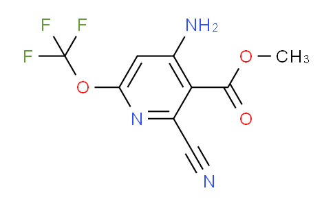 Methyl 4-amino-2-cyano-6-(trifluoromethoxy)pyridine-3-carboxylate