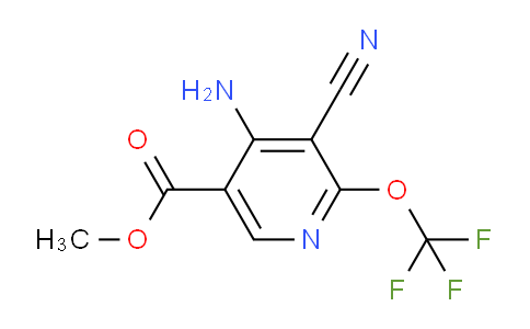 AM100007 | 1804382-83-9 | Methyl 4-amino-3-cyano-2-(trifluoromethoxy)pyridine-5-carboxylate