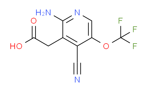 2-Amino-4-cyano-5-(trifluoromethoxy)pyridine-3-acetic acid
