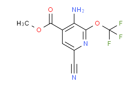 AM100012 | 1804028-78-1 | Methyl 3-amino-6-cyano-2-(trifluoromethoxy)pyridine-4-carboxylate
