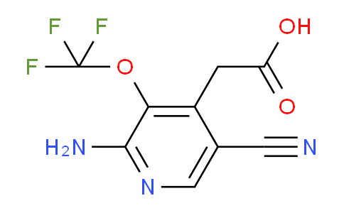 AM100018 | 1803487-54-8 | 2-Amino-5-cyano-3-(trifluoromethoxy)pyridine-4-acetic acid