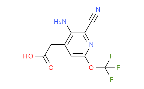 AM100028 | 1804570-31-7 | 3-Amino-2-cyano-6-(trifluoromethoxy)pyridine-4-acetic acid