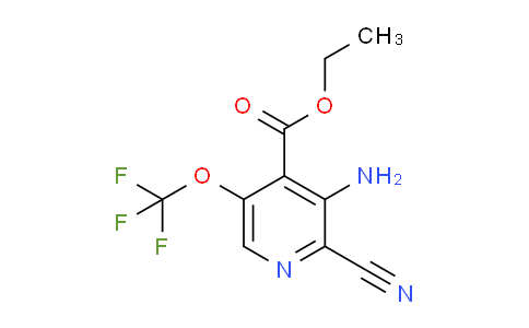 AM100034 | 1806181-26-9 | Ethyl 3-amino-2-cyano-5-(trifluoromethoxy)pyridine-4-carboxylate