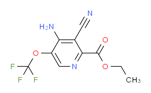 AM100046 | 1804569-94-5 | Ethyl 4-amino-3-cyano-5-(trifluoromethoxy)pyridine-2-carboxylate