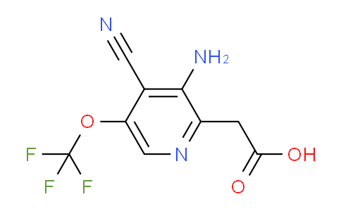 AM100047 | 1804570-38-4 | 3-Amino-4-cyano-5-(trifluoromethoxy)pyridine-2-acetic acid