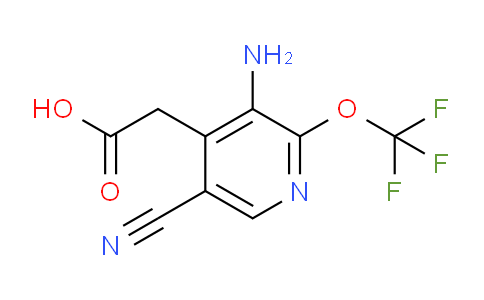 AM100048 | 1803678-14-9 | 3-Amino-5-cyano-2-(trifluoromethoxy)pyridine-4-acetic acid