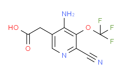 AM100051 | 1803640-51-8 | 4-Amino-2-cyano-3-(trifluoromethoxy)pyridine-5-acetic acid