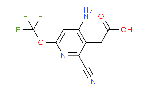 AM100053 | 1803640-57-4 | 4-Amino-2-cyano-6-(trifluoromethoxy)pyridine-3-acetic acid