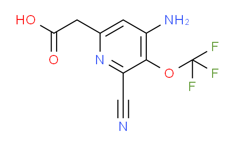 AM100065 | 1803678-17-2 | 4-Amino-2-cyano-3-(trifluoromethoxy)pyridine-6-acetic acid