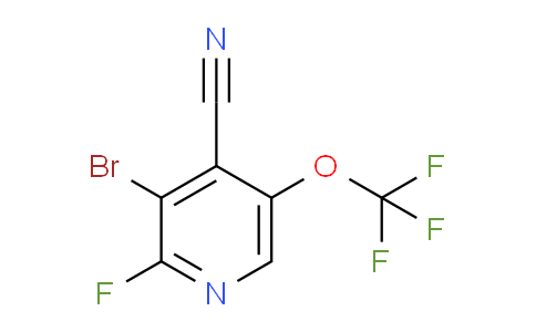 AM100071 | 1806227-47-3 | 3-Bromo-4-cyano-2-fluoro-5-(trifluoromethoxy)pyridine