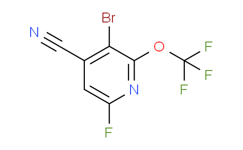 AM100073 | 1804387-35-6 | 3-Bromo-4-cyano-6-fluoro-2-(trifluoromethoxy)pyridine