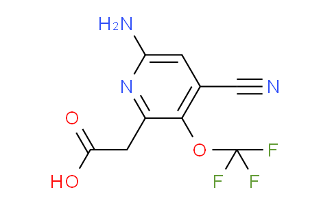 AM100084 | 1804570-17-9 | 6-Amino-4-cyano-3-(trifluoromethoxy)pyridine-2-acetic acid