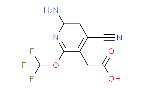AM100085 | 1803678-03-6 | 6-Amino-4-cyano-2-(trifluoromethoxy)pyridine-3-acetic acid