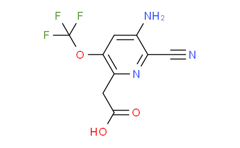 AM100090 | 1803487-61-7 | 3-Amino-2-cyano-5-(trifluoromethoxy)pyridine-6-acetic acid