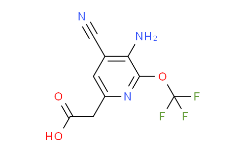 AM100092 | 1803549-80-5 | 3-Amino-4-cyano-2-(trifluoromethoxy)pyridine-6-acetic acid