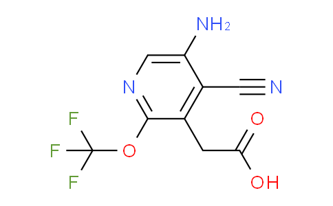AM100094 | 1804570-45-3 | 5-Amino-4-cyano-2-(trifluoromethoxy)pyridine-3-acetic acid