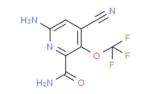 6-Amino-4-cyano-3-(trifluoromethoxy)pyridine-2-carboxamide