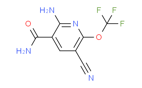 2-Amino-5-cyano-6-(trifluoromethoxy)pyridine-3-carboxamide