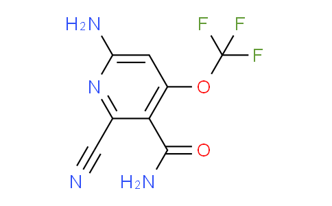 6-Amino-2-cyano-4-(trifluoromethoxy)pyridine-3-carboxamide