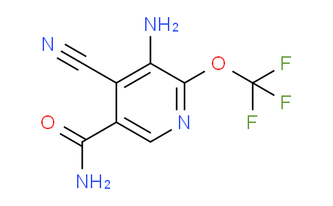 3-Amino-4-cyano-2-(trifluoromethoxy)pyridine-5-carboxamide