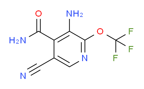 3-Amino-5-cyano-2-(trifluoromethoxy)pyridine-4-carboxamide