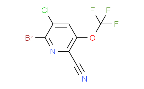 AM100160 | 1804613-52-2 | 2-Bromo-3-chloro-6-cyano-5-(trifluoromethoxy)pyridine