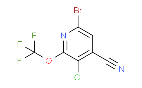 AM100164 | 1804393-44-9 | 6-Bromo-3-chloro-4-cyano-2-(trifluoromethoxy)pyridine
