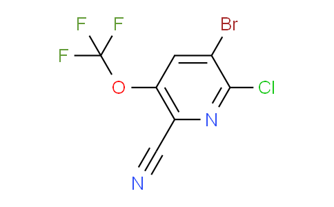 AM100175 | 1803431-53-9 | 3-Bromo-2-chloro-6-cyano-5-(trifluoromethoxy)pyridine