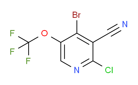 AM100193 | 1806152-92-0 | 4-Bromo-2-chloro-3-cyano-5-(trifluoromethoxy)pyridine