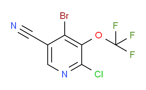 AM100196 | 1803954-14-4 | 4-Bromo-2-chloro-5-cyano-3-(trifluoromethoxy)pyridine