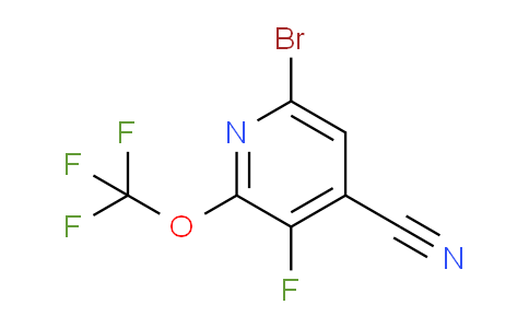 AM100235 | 1803431-58-4 | 6-Bromo-4-cyano-3-fluoro-2-(trifluoromethoxy)pyridine