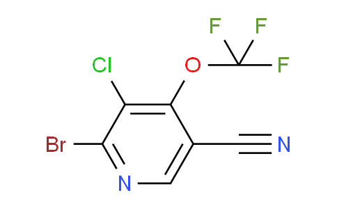 AM100242 | 1806098-90-7 | 2-Bromo-3-chloro-5-cyano-4-(trifluoromethoxy)pyridine