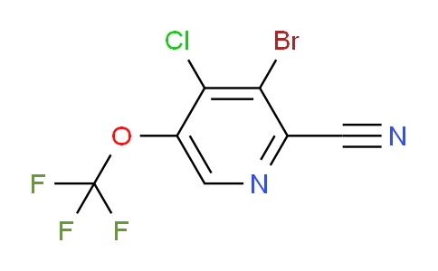 AM100260 | 1803661-55-3 | 3-Bromo-4-chloro-2-cyano-5-(trifluoromethoxy)pyridine