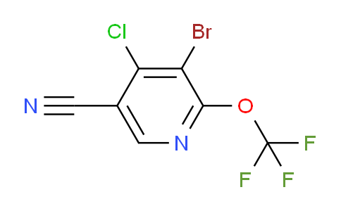 AM100261 | 1803954-04-2 | 3-Bromo-4-chloro-5-cyano-2-(trifluoromethoxy)pyridine