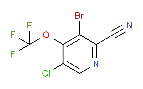AM100262 | 1803431-55-1 | 3-Bromo-5-chloro-2-cyano-4-(trifluoromethoxy)pyridine