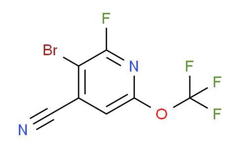 AM100264 | 1806106-43-3 | 3-Bromo-4-cyano-2-fluoro-6-(trifluoromethoxy)pyridine